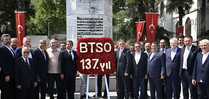 Bursa iş dünyasının çatı kuruluşu BTSO 137 yaşında