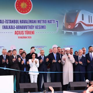 Halkalı-İstanbul Havalimanı Metro Hattı açıldı