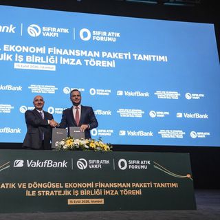 Sıfır Atık Vakfı ile VakıfBank arasında finansman protokolü