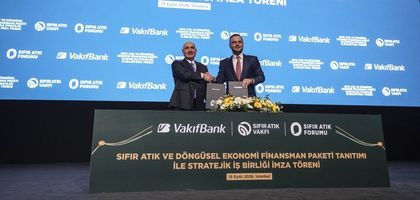 Sıfır Atık Vakfı ile VakıfBank arasında finansman protokolü