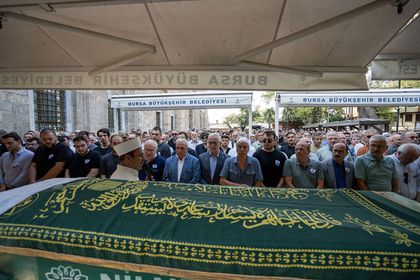 Bursa TB Meclis Başkanı Aydın son yolculuğuna uğurlandı