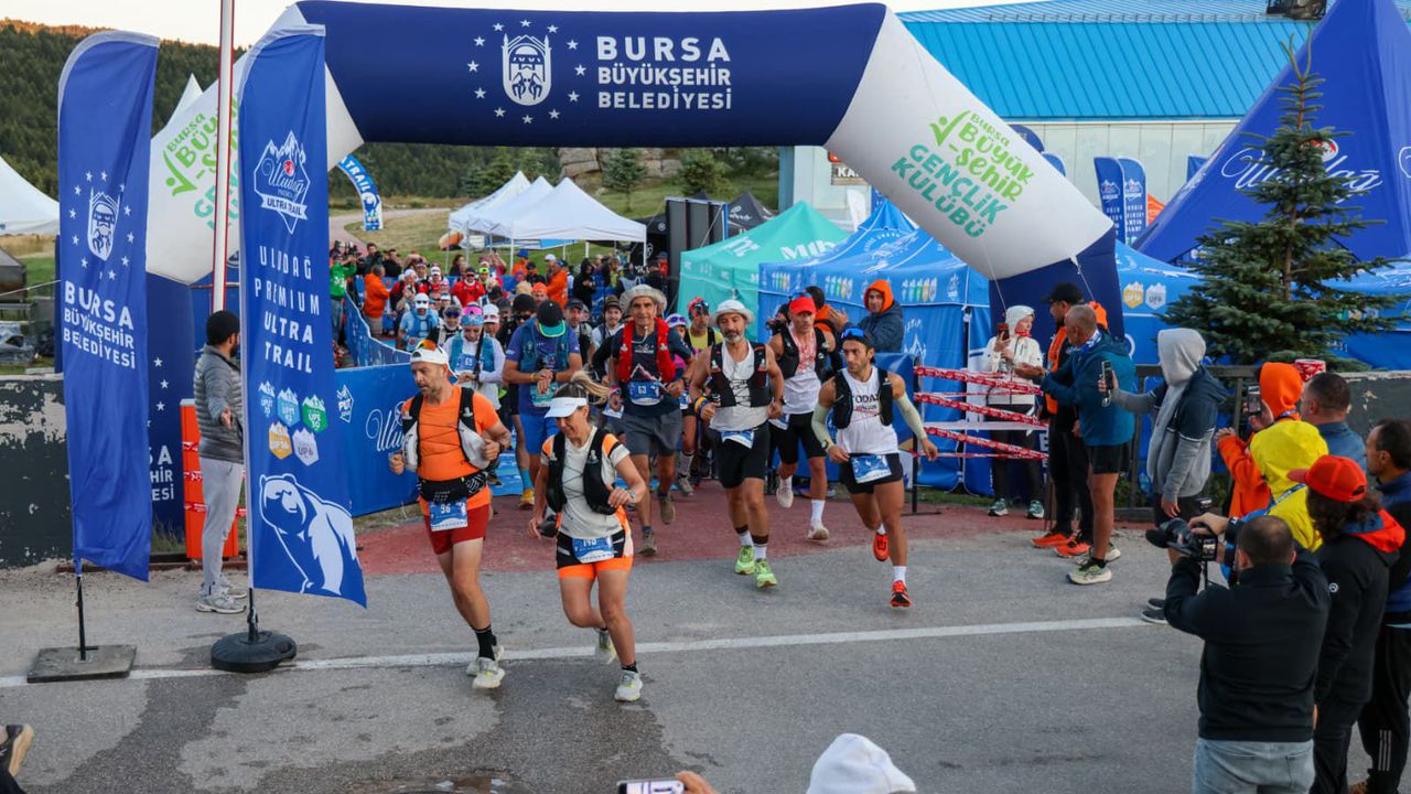 25 ülkeden 3 bin sporcu 9. Uludağ Premium Ultra Trail’de zirveye koştu