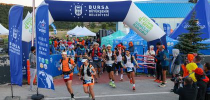 25 ülkeden 3 bin sporcu 9. Uludağ Premium Ultra Trail’de zirveye koştu