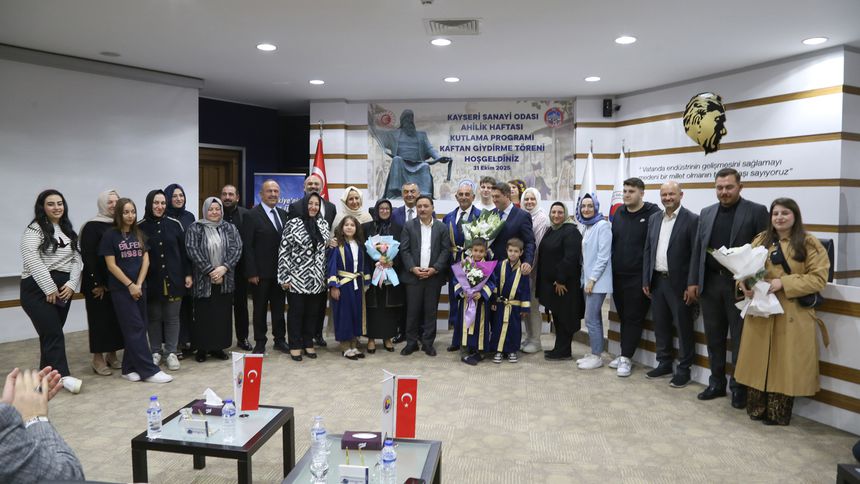 Kayseri Sanayi Odası, Ali Rıza Güldüoğlu’nu yılın ahisi seçti