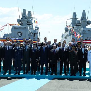 Erdoğan: Türkiye, tarihinde ilk kez bir NATO ve AB üyesi ülkeye savaş gemisi ihraç etti