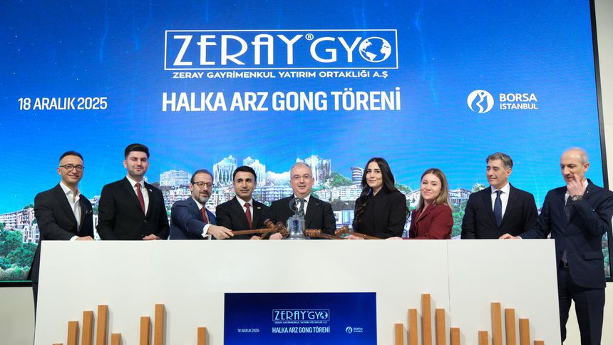 Zeray Gayrimenkul Borsa İstanbul'da işlem görmeye başladı