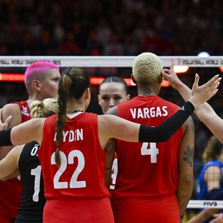 A Milli Kadın Voleybol Takımı dünya ikincisi