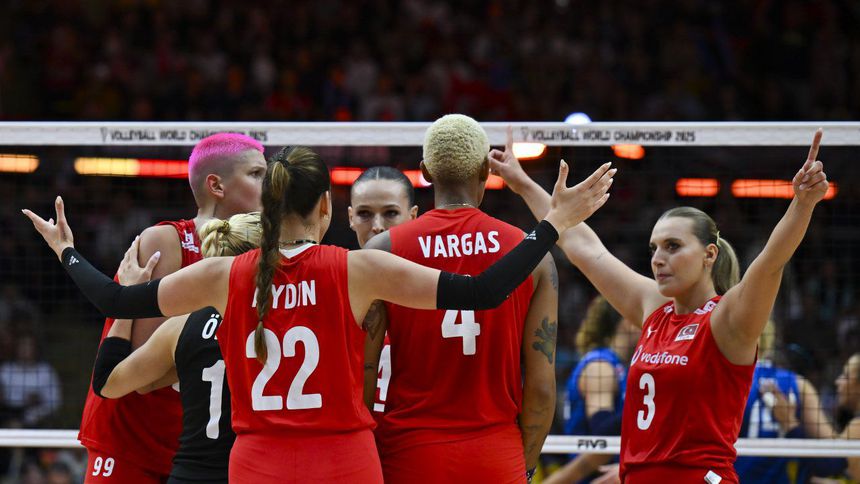 A Milli Kadın Voleybol Takımı dünya ikincisi