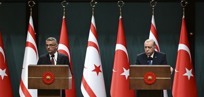 Erdoğan: Kıbrıs meselesine en gerçekçi çözüm Ada'da iki devletin bir arada var olması