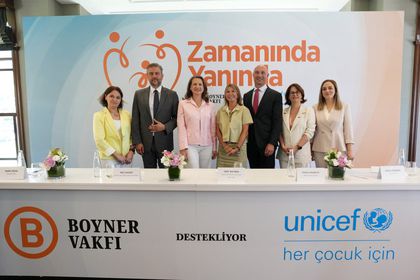 Boyner Vakfı ve UNICEF Türkiye bir yılda 400 bin çocuğun geleceğini aydınlatacak 