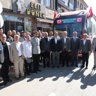 İnegöl ulaşımında metrobüs dönemi başlıyor