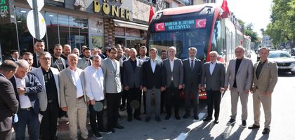 İnegöl ulaşımında metrobüs dönemi başlıyor