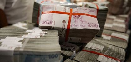 Yerleşik sektörlerin 2. çeyrekte finansal açığı 18 trilyon lira