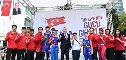 19 Mayıs, Milli İrade Meydanı’nda coşkuyla kutlandı