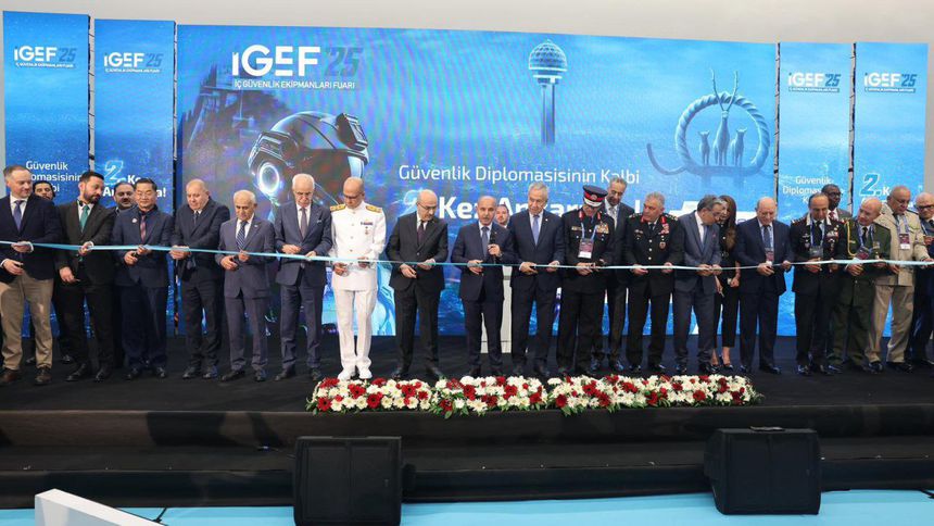İç Güvenlik Ekipmanları Fuarı IGEF25 başladı