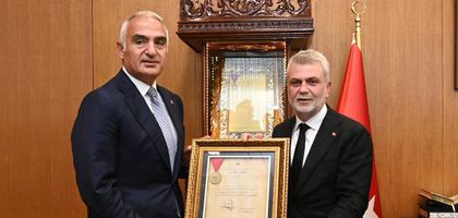 Başkan Görgel, Bakan Ersoy’u ağırladı
