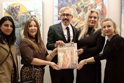 Ressam Azmi Atilla Sanko Sanat Galerisi’nde sergi açtı