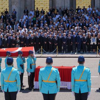 Altan Öymen için Meclis'te cenaze töreni
