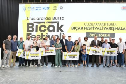Bıçağın ustaları ödüllendirildi