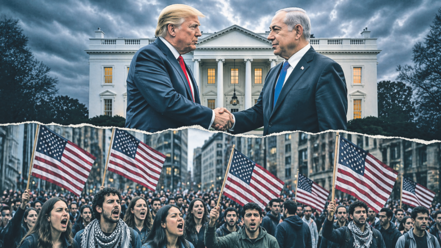 İsrail'e destek Beyaz Saray'ın merakı olsa da Amerikalıları bezdirmiş olabilir