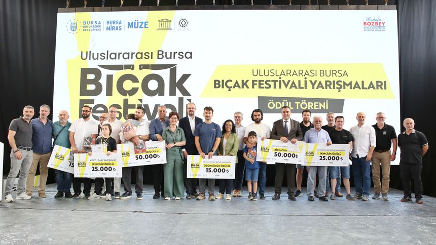 Bıçağın ustaları ödüllendirildi