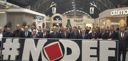 55. Uluslararası Modef Expo İnegöl Mobilya Fuarı açıldı