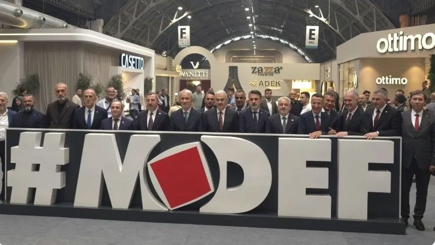 55. Uluslararası Modef Expo İnegöl Mobilya Fuarı açıldı