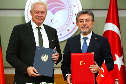 Almanya ile tarım ve gıdada iş birliği için ortak niyet beyanı