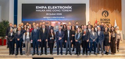 Empa Elektronik Borsa İstanbul'da işlem görmeye başladı