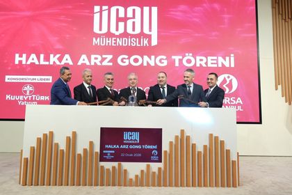 Üçay Mühendislik, Borsa İstanbul'da işlem görmeye başladı