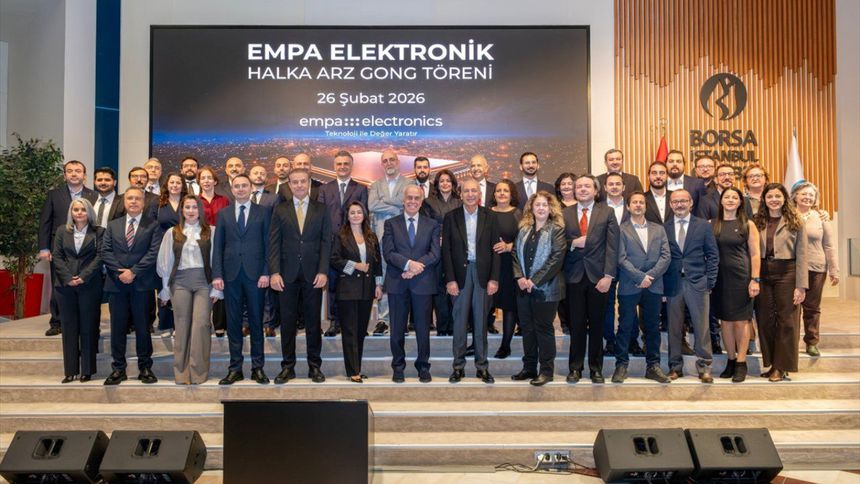 Empa Elektronik Borsa İstanbul'da işlem görmeye başladı