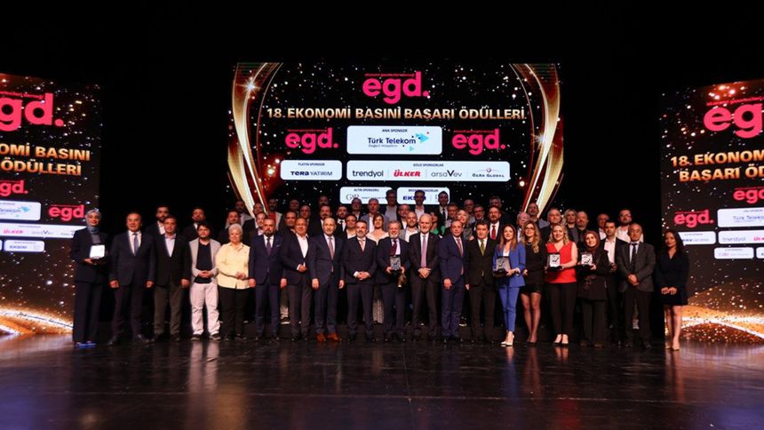 EGD 18. Ekonomi Basını Başarı Ödülleri sahiplerini buldu