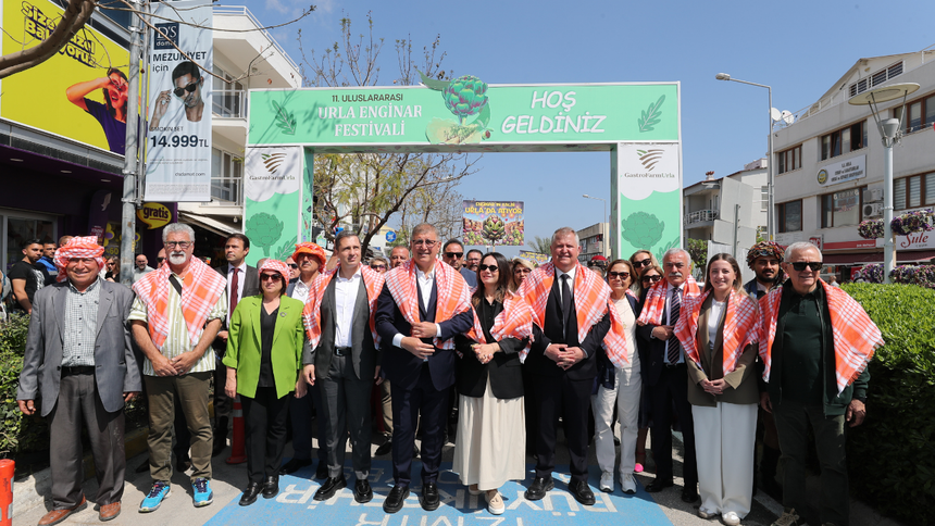 Urla Enginar Festivali’nde 230 bin enginar satıldı