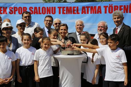 ÇEK Spor Salonu’nun temeli atıldı
