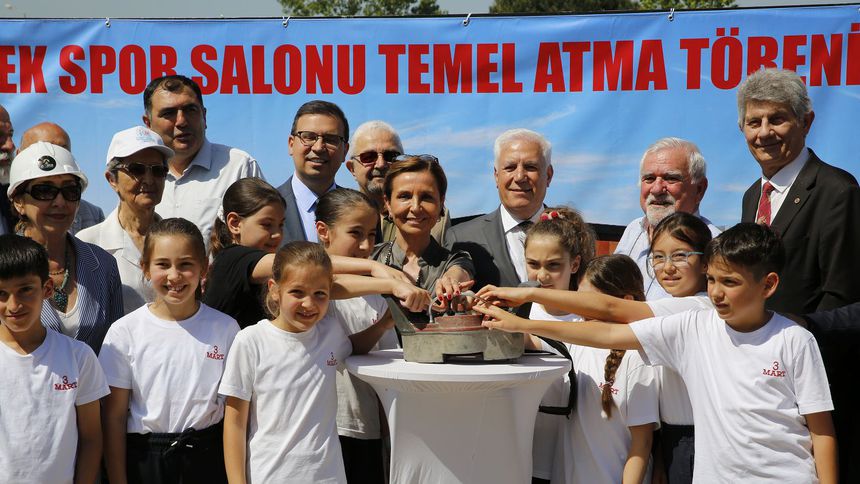ÇEK Spor Salonu’nun temeli atıldı
