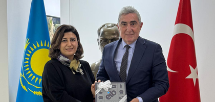 Kazakistan'la 10 milyar dolarlık dış ticaret hedefine bir adım daha