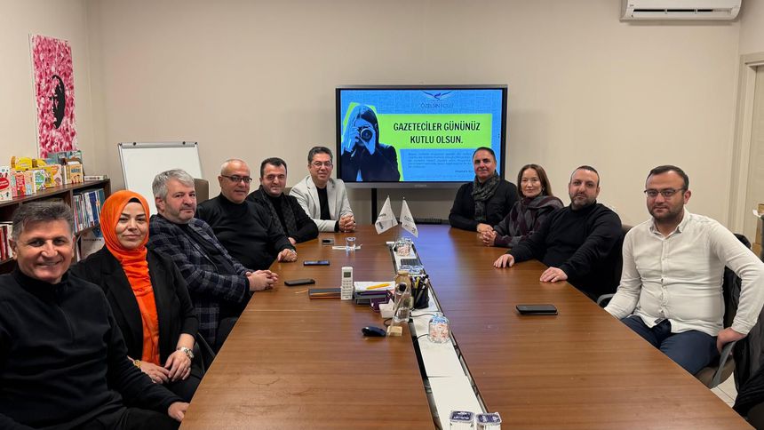 Özel Sin Koleji’nden 10 Ocak Çalışan Gazeteciler günü’ne özel buluşma