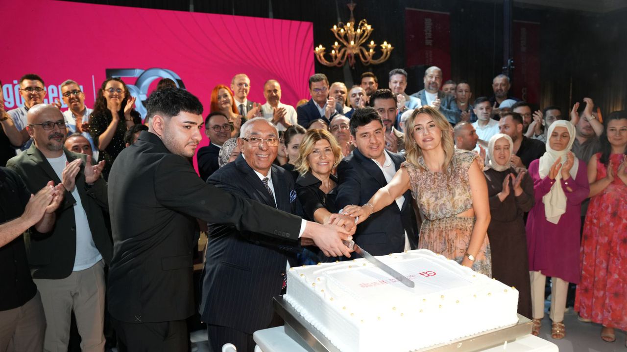 Gökçelik 50. yılını çalışanlarıyla kutladı