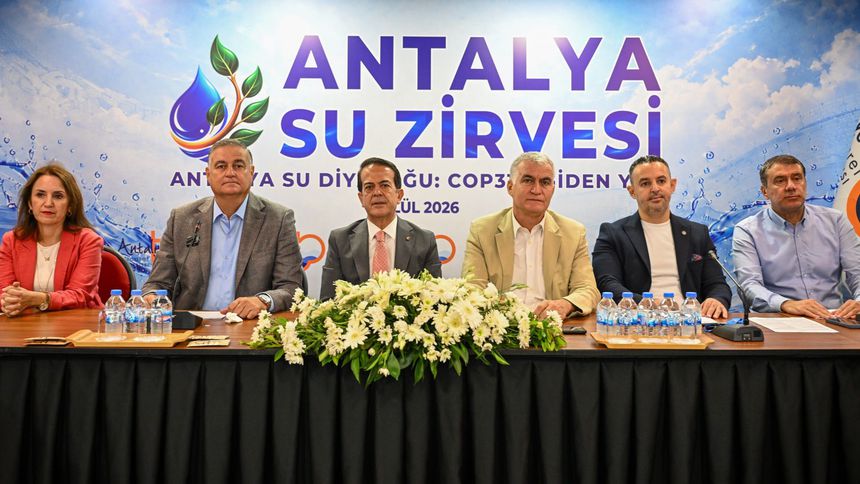 COP 31 öncesi Antalya Su Eylem Planı hedefliyor