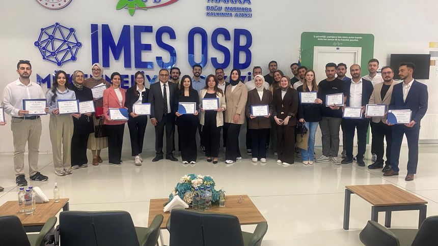 İMES OSB’de İstihdam Garantili Mühendis Geliştirme programı tamamlandı