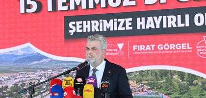 15 Temmuz Spor Vadisi törenle açıldı
