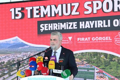 15 Temmuz Spor Vadisi törenle açıldı