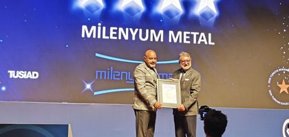 Milenyum Metal EFQM ile dört yıldız aldı
