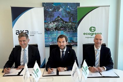 Ecogreen Enerji'den Aka European Export Trade Bank ile 76,7 milyon Euroluk sözleşme