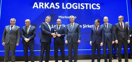 Arkas Lojistik TURQUALITY Hizmet İhracatı ödülü aldı