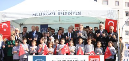Melikgazi'de Mustafa Ulubaş İlkokulu'nun temeli atıldı