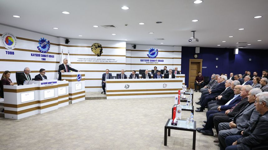 'Hedef daha güçlü, daha rekabetçi bir Kayseri sanayisi'