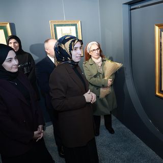 GESMEK kursiyerlerinden “Türk-İslam Sanatları’nın İzinde” sergisi