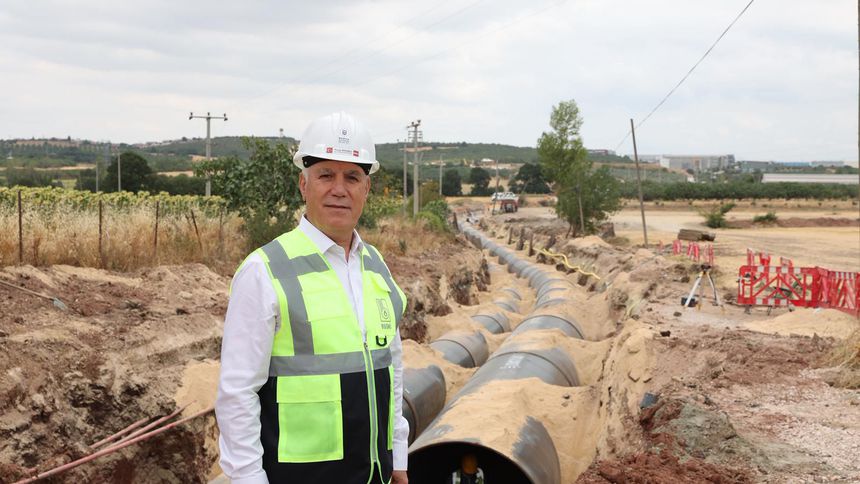 Çınarcık Barajı'nın suyu 1 Eylül'de Bursa'yla buluşuyor