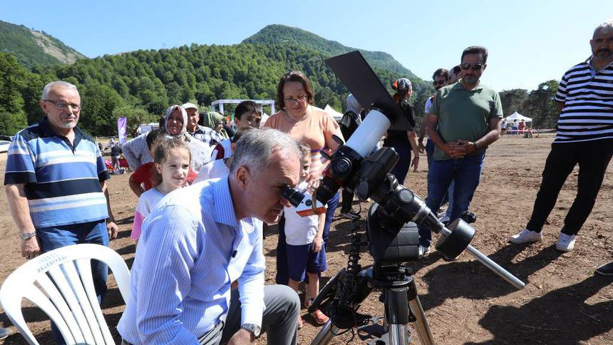 Doğa ve bilim meraklıları İnegöl’de buluştu